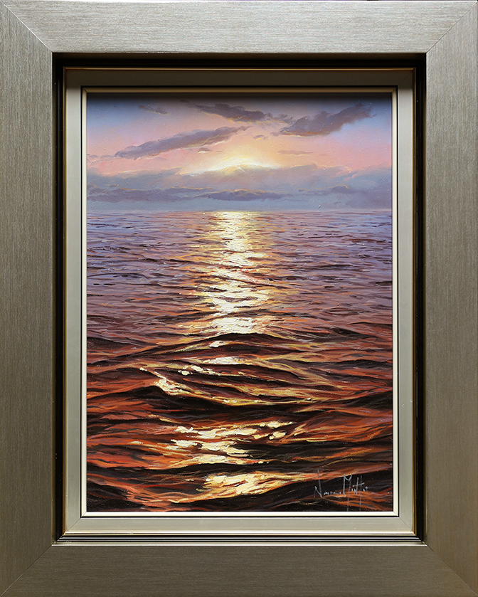 Alfredo Navarro, Artist, Spanish Realist Painter, Seascapes, Oil
